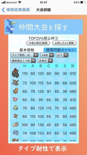 仲間大会 第2回top25 禁止杯 参加者募集要項 好きなポケモンでレート00目指す人のブログ